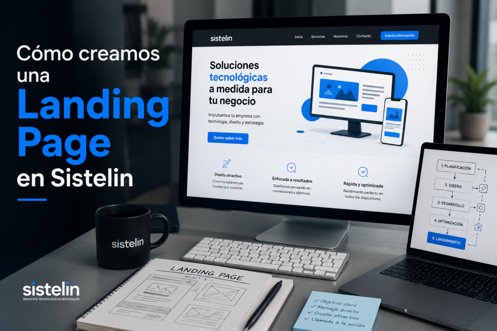 Creación de pagina web sistelin